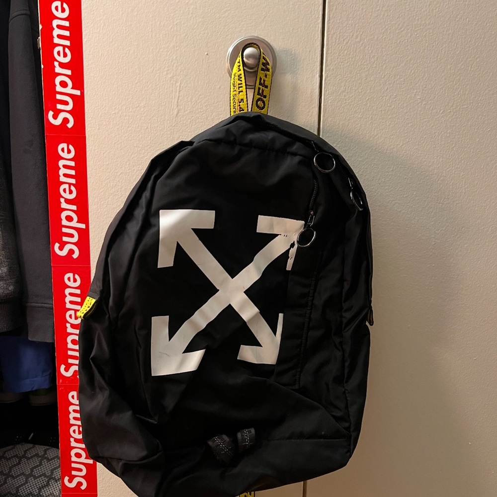 Off-White Black Backpack